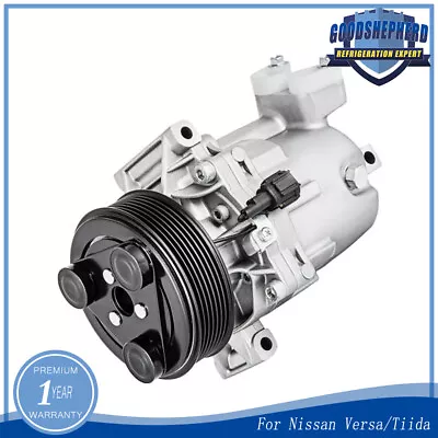 A/C Compressor +Clutch 57887 For 2006 2007 2008-2013 Nissan Tiida 1.8L 4Cyl • $89.20