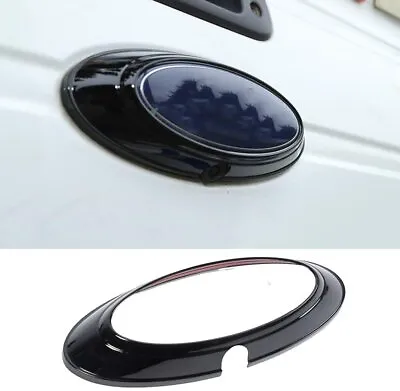 $17.49 • Buy Exterior Rear Logo Emblem Badge Ring Cover Trim For Ford F-150 2009-2014 Black