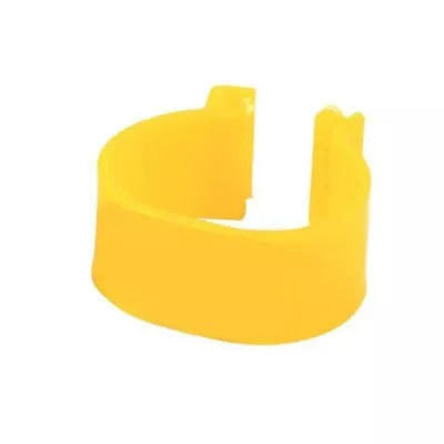 £4.45 • Buy Pack Of 10 X 16mm Chicken Poultry Leg Rings In YELLOW | UK Seller 