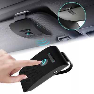 Bluetooth Handsfree Car Sun Visor Wireless Speakerphone Multi-point BT Speaker • $17.09