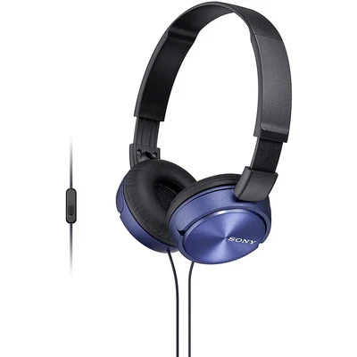 £14.99 • Buy Sony MDR-ZX310AP Foldable Wired Headphones - Blue - Refurbished Pristine