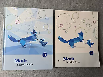 K12 Summit Math Lesson Guide + Activity Book 3 Three 21314 21313 Homeschool HC • $17.49