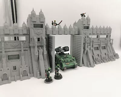 Grimdark Eternity Wall 40k Terrain Scenery Building 28mm • £16.99