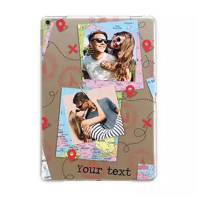 Travel Photo Montage Upload With Text IPad Case For IPad Pro Air Mini • £9.99