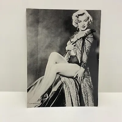 Vintage Original Large Print Marilyn Monroe Sitting In Lingerie No. 187 • £15.29