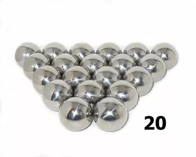 Twenty (20) 1-1/2 Inch Steel Balls For Monkey Fist Cores CAN BE DRILLED   • $39.99
