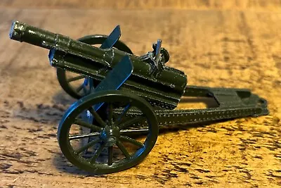 Britains Ltd Field Canon Early Version Artillery Green WheeledLondon 1940s • £16.30