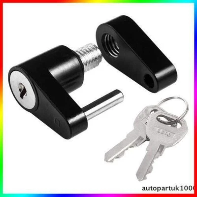 $18.80 • Buy 1/4  Trailer Hitch Coupler Lock & 2 Keys Set UNIVERSAL For Tow Boat RV Truck Car