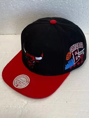 Chicago Bulls - Mitchell & Ness Adjustable Snapback Hat • $10.99