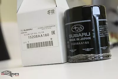$60.20 • Buy 6 PACK, Genuine Subaru Engine Oil Filter 15208AA160 Impreza Legacy MADE IN JAPAN