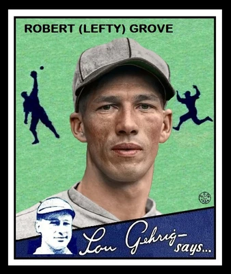 $0.99 • Buy 1934 Goudey Lefty Grove Card Personally Made  Mt