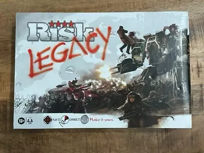 Avalon Hill Risk Legacy Board Game Open Box New Sealed Pieces Hasbro Immersive • $46.99