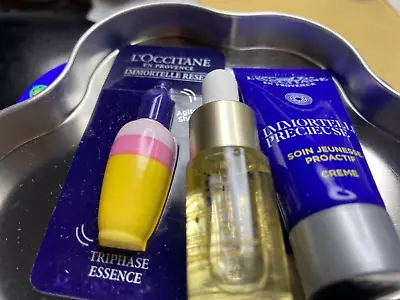 L'Occitane Immortelle 3 Pcs Skin Care Mini Set • $29.99