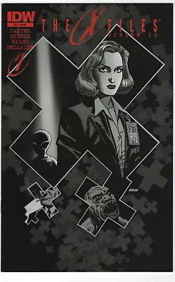 X-Files Season 10 #1 4th Print Variant Skully Dave Johnson Cover IDW Comics 2013 • $26.99