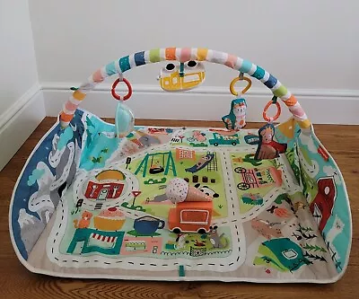 Fisher-Price Activity City Gym To Jumbo Playmat Infant To Toddler Activity Gym • £19.99