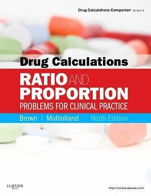 Drug Calculations: Ratio And Proportion Problems For Clinical Practice 9e (D… • $10.02