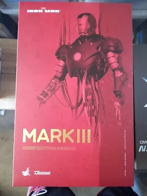 Hot Toys DS 003 Iron Man Mark III 3 (Construction Version) • $600