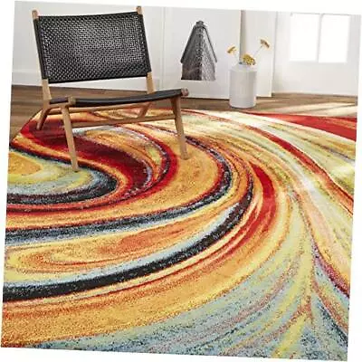  Adja Modern Area Rug Splash (20  X 31 ) 19.6  X 31.5  • $24.58