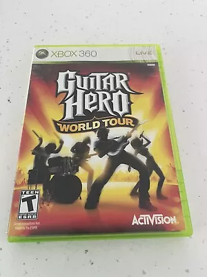 Guitar Hero: World Tour (Microsoft Xbox 360 2008) - European Version • $9.50