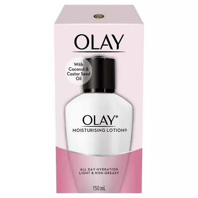 Olay Moisturising Lotion 150mL All Day Hydration Light & Non-Greasy • $15.12