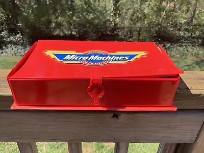 1987 Micro Machines Service Center Playset Carrying Case GALOOB • $26.54