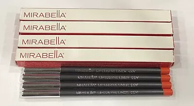 (4) Pack!!!! New In Box! Mirabella Coy Lip Lustre Liner Pencil • $99.99