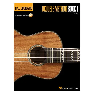 $30.95 • Buy Hal Leonard Ukulele Method Book 1 Softcover Lil Rev Musical Instructions Song