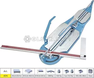 £505.38 • Buy Tile Cutter Machine Push Handle Sigma 4dn Cutting Lenght 95 Cm Series 4 Nex