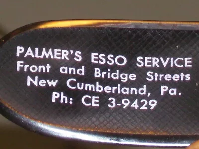 Vintage Palmer's ESSO Service Front & Bridge Sts. New Cumberland Pa. Key Chain • $9.60