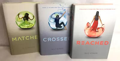 Lot Of 3 Complete Matched Trilogy Series Books 1-3 Ally Condie - Crossed Reached • $11.99