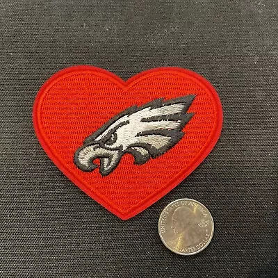 Philadelphia Eagles VINTAGE NFL Logo- Embroidered- Iron On Patch 3.25” X 2.5” • $4.69