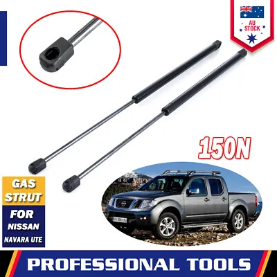 2Pcs Gas Struts For Nissan Navara D40 D22 UTE 150N Hard Top Lid Tonneau Cover AU • $24.89