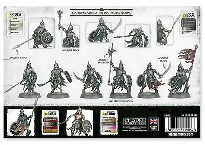 Deathrattle Skeletons X10 Skeleton Warriors Soulblight Gravelords Warhammer • $28.99