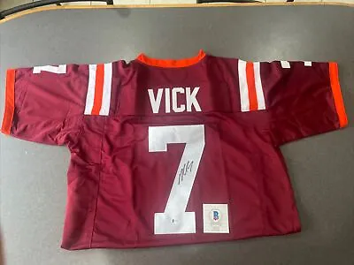 🔥Michael Vick Signed Virginia Tech Hokies Jersey (Beckett COA)🔥 • $105