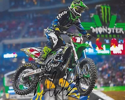 Ryan Villopoto Supercross Motocross Signed Autographed 8x10 Photo.... • $109.99