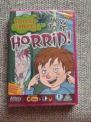 Horrid Henry: How To Be Horrid DVD (2017) Francesca Simon Cert U ***NEW*** • £2