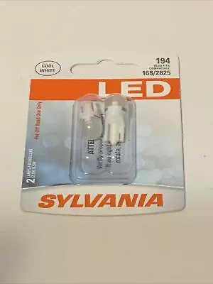 Sylvania LED Light 194 T10 White 6000K Two Bulbs Front Side Marker Lamp OE Fit • $15.88