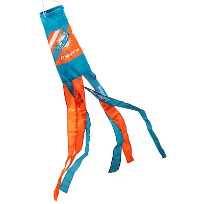 Miami Dolphins Team Logo Wind Sock • $23.95
