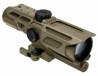 VISM Tactical Mark III Gen-3 Scope 3-9X40 P4 W/ QR Mount Sight Scope TAN • $151.99