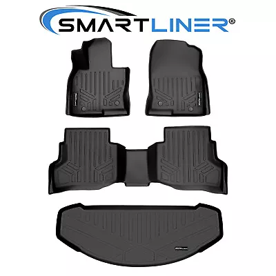 SMARTLINER 2 Row FloorMat & Cargo Behind 3rd Row For Mazda CX-9 W/ 2nd Row Bench • $229.98