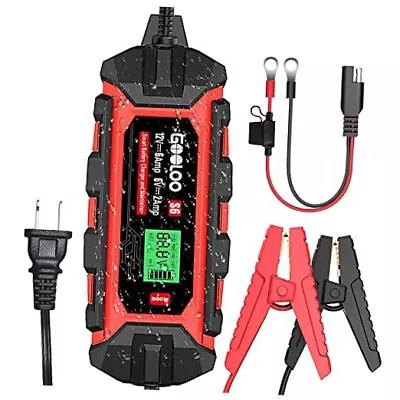  Supersafe S6 6 Amp Smart Battery Charger Automotive 6V 12 Volt Trickle  • $56.69