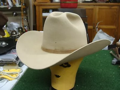 Vintage Falcon Brand Gold Label Cowboy Hat 7 1/8 - SEE ALL PICS • $79.99