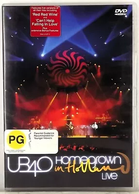 UB40 - Homegrown In Holland Live  ---- ( Dvd ) • $29.95