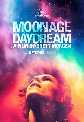 NEW Moonage Daydream David Bowie Movie 2022  Poster Print Canvas Free Shipping • $18.16