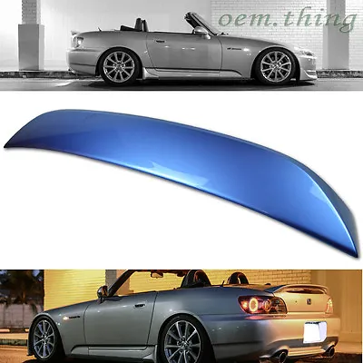 2000-09 Fit FOR HONDA S2000 OE Rear Trunk Spoiler Suzuka Blue Met Painted #B513M • $123