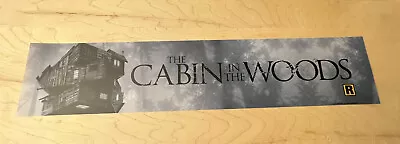 2011 The Cabin In The Woods Movie Theater Mylar Poster 5x25” Chris Hemsworth • $25