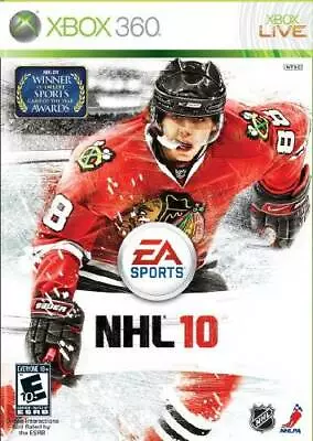 NHL 10 - Xbox 360 - Video Game - VERY GOOD • $4.65