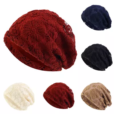 Muslim Women Turban Chemo Cap Hijab Cancer Hat Hair Loss Bonnet Wrap Headscarf • $4.78