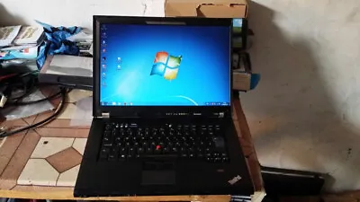 IBM Lenovo T500 Widescreen Laptop 64 Bit Windows 7 Office 2010 8GB WkGr8GdBat4z • $169.97