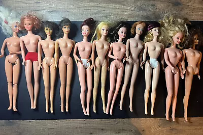 Vintage 1966 Barbie Lot 1962 Midge 11 Dolls • $30